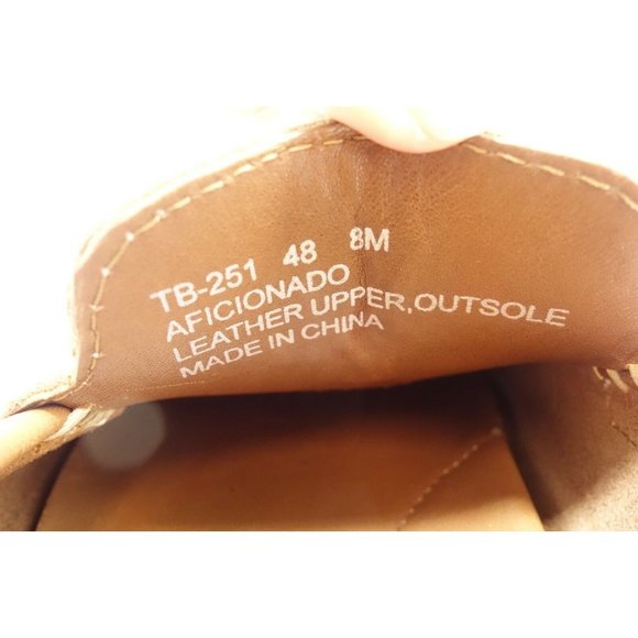 Tommy Bahama Aficionado Brown Leather Slip On Loafers Shoes Men\'s 8 M main image 9